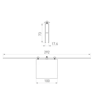 Коннектор прямой ALT-LINEAIR-FLAT-CON-I-2094 (ANOD) (Arlight, IP20 Металл, 3 года)