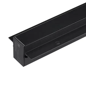 Трек встраиваемый MAG-TRACK-2538-FDW-3000 (BK, 5LN) (Arlight, IP20 Металл, 5 лет)