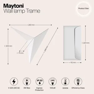 Настенный светильник (бра) Maytoni C808WL-L3W