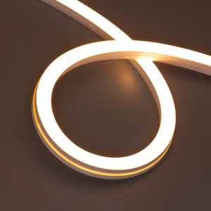 Лента герметичная MOONLIGHT-SIDE-X280-16x16mm 24V Warm2300 (10 W/m, IP67, 15m, wire x1) (Arlight, Вывод боковой, 5 лет)