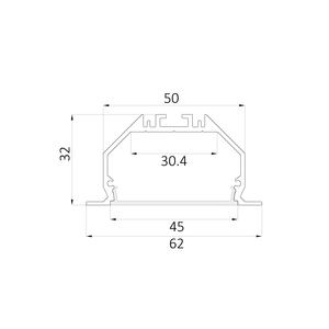 Линейный светильник HOKASU 50/32 IN Prom