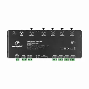 DMX-сплиттер SMART-DMX-4CH (12-36V, XLR3) (Arlight, IP20 Металл, 5 лет)