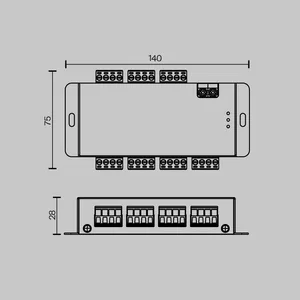 Усилитель Lighting control 711007
