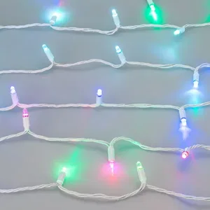 Светодиодная гирлянда ARD-STRING-CLASSIC-6000-WHITE-40LED-LIVE RGB-SPI (12V, 26W) (Ardecoled, IP65, 1 год)