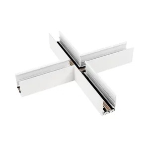 Коннектор крестовой MAG-CON-4563-X90 (WH) (Arlight, IP20 Металл, 5 лет)