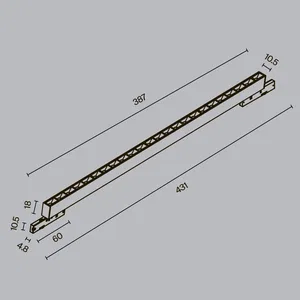 Трековый светильник Technical TR193-1-20W4K-M-B