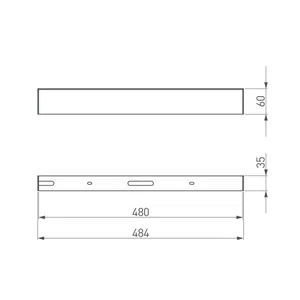 Потолочный короб для блока питания SL-BOX-480 (Arlight, Алюминий)