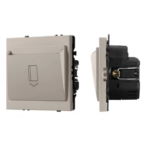ARL NOBE Выключатель карточный магнитный софт-тач кашемир SWT-CRD-SFPL-CA (250V, 25A) (Arlight, -)