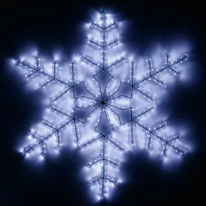 Фигура светодиодная ARD-SNOWFLAKE-M3-920x920-432LED White (230V, 27W) (Ardecoled, IP65, 1 год)