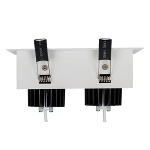 Светильник CL-KARDAN-S180x102-2x9W Warm (WH-BK, 38 deg) (Arlight, IP20 Металл, 3 года)