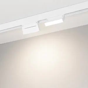 Светильник MAG-ORIENT-FLAT-FOLD-S195-6W Day4000 (WH, 80 deg, 48V, DALI) (Arlight, IP20 Металл, 5 лет)