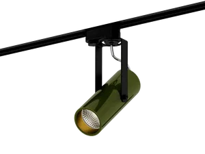 Трековый светильник HOKASU Tube Clip TR4 (85-160/ral9005 – 40w/5098/38deg)