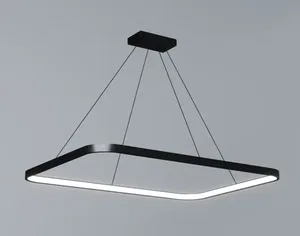Люстра LED подвесной прямоугольник L60*W40CM "КАБИНЕТ стиль лофт"