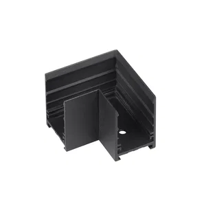 Коннектор угловой MAG-CON-MINI-2538-L90 (BK) (Arlight, IP20 Металл, 5 лет)
