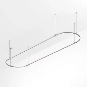 Основание ART-APRIORI-OVAL-ROD-800-4000x1000 (TN) (Arlight, IP20 Металл, 3 года)