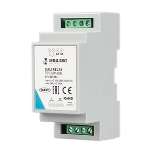 INTELLIGENT ARLIGHT Релейный модуль DALI-701-SW-DIN (BUS, 16A) (IARL, DIN-рейка)