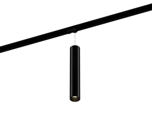 Подвесной трековый светильник HOKASU Tube Hang TR2 (55-120/ral9003 – 10w/3090/10deg)