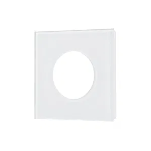 Рамка стеклянная FRM-GLARE-GC-1-WH (Arlight, -)