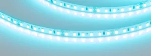 Лента RT-A120-8mm 24V Mint Blue (9.6 W/m, IP20, 5m) (Arlight, -)