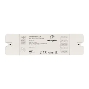 Контроллер ARL-4022-SIRIUS-RGBW (12-24V, 4x6A, 2.4G) (Arlight, IP20 Пластик, 3 года)