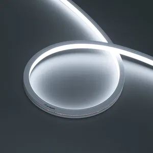 Лента герметичная MOONLIGHT-PRO-TOP-X320-13x12mm 48V White6000 (9.6 W/m, IP67, 30m, wire x2) (Arlight, Вывод боковой, 7 лет)