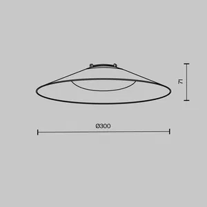 Трековый подвесной светильник Technical TR127B-12W3K-W