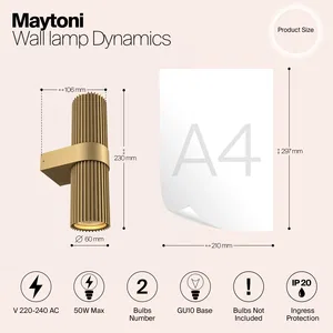 Настенный светильник (бра) Maytoni MOD326WL-02MG