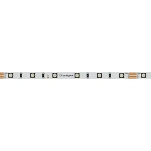 Лента MINI-F60-5mm 24V RGB (6 W/m, IP20, 3535, 5m) (Arlight, узкая)