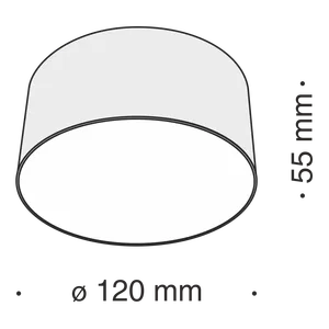 Потолочный светильник Technical C032CL-L12W4K