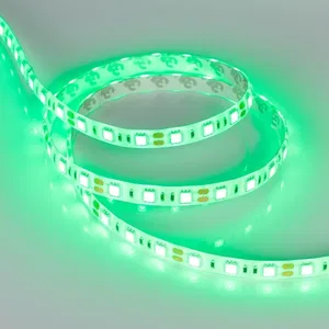 Лента RTW 2-5000SE 12V Green 2x (5060, 300 LED, LUX) (Arlight, 14.4 Вт/м, IP65)