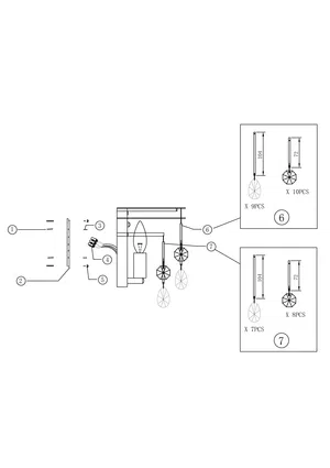 Настенный светильник (бра) Maytoni MOD091WL-01G
