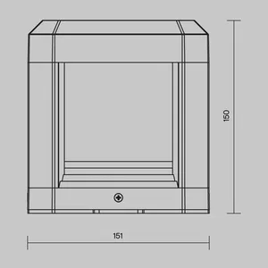 Ландшафтный светильник Outdoor O019FL-L13GR3K