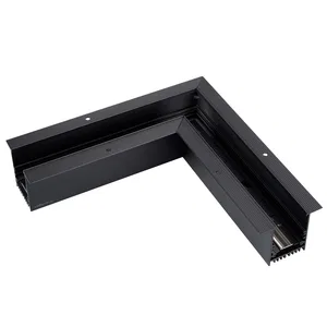 Коннектор угловой MAG-CON-4560-F-L90 (BK, 5LN) (Arlight, IP20 Металл, 5 лет)