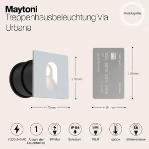 Подсветка для лестниц Outdoor O022-L3W