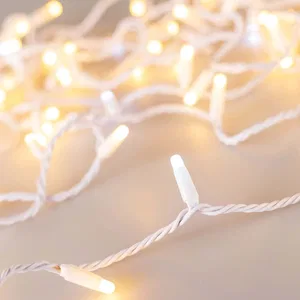 Светодиодная гирлянда ARD-STRING-CLASSIC-10000-WHITE-100LED-MILK-FLASH Warm (230V, 7W) (Ardecoled, IP65, 1 год)