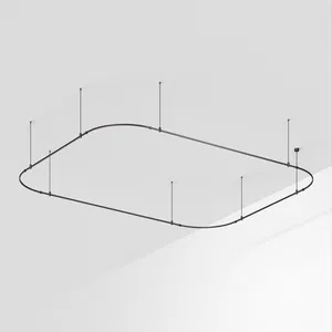 Основание ART-APRIORI-RECTANGLE-SOFT-ROD-800-4500x3500 (BK) (Arlight, IP20 Металл, 3 года)