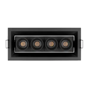 Светильник MS-ORIENT-BUILT-TURN-TC-S67x150-10W Warm3000 (BK-BK, 30 deg, 230V) (Arlight, IP20 Металл, 5 лет)
