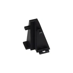 Внешний угол PLINTUS-H40 BLACK  (Arlight, Металл)