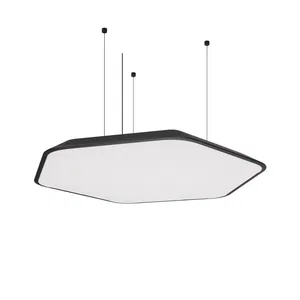 Светильник SP-TIARA-SLIM-HANG-H50-L800x720-75W Day4000 (BK, 160 deg, 230V) IP33 (Arlight, Металл)