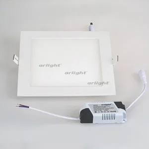 Светильник DL-192x192M-18W Warm White (Arlight, IP40 Металл, 3 года)