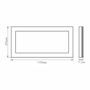Панель IM-600x1200A-48W White (Arlight, IP40 Металл, 3 года)