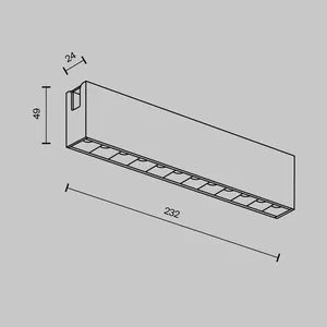 Трековый светильник Technical TR150-1 (FLARITY)