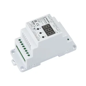 INTELLIGENT ARLIGHT Релейный модуль SMART-702-82-2G-DRO-PS (230V, 2x8A, 2.4G) DIN-рейка (IARL, IP20 Пластик, 5 лет)