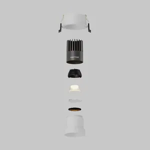 Встраиваемый светильник Technical DL116-10W-3K-W