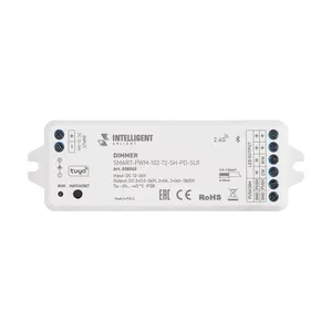 INTELLIGENT ARLIGHT Диммер SMART-PWM-102-72-SH-PD-SUF (12-36V, 2x5A, TUYA BLE, 2.4G) (IARL, Контроллер)