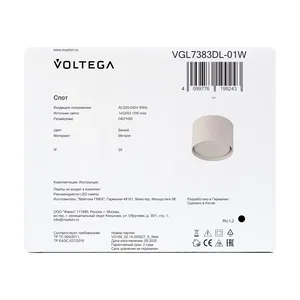 Потолочный светильник Voltega VGL7383DL-01W