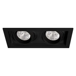 Светильник MS-VORTEX-BUILT-S210x117-2x20W Warm3000 (BK-BK, 20 deg, 230V) (Arlight, IP20 Металл, 5 лет)
