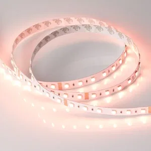 Лента RT-B60-12mm 24V RGBW-Warm-4-in-1 (19.2 W/m, IP20, 5060, 5m) (Arlight, Открытый)
