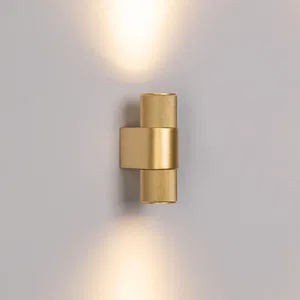 Светильник SP-SPICY-WALL-MINI-TWIN-S104x39-2x3W Warm3000 (GD, 40 deg, 230V) (Arlight, IP20 Металл, 3 года)