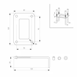 Светильник LGD-TENT-BOLL-H500-9W Warm3000 (GR, 110 deg, 230V) (Arlight, IP65 Металл, 3 года)